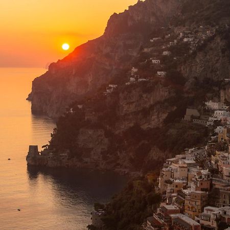 Aria Di Mare,Near Elevator, Few Steps, Parking, Garden Lägenhet Positano Exteriör bild