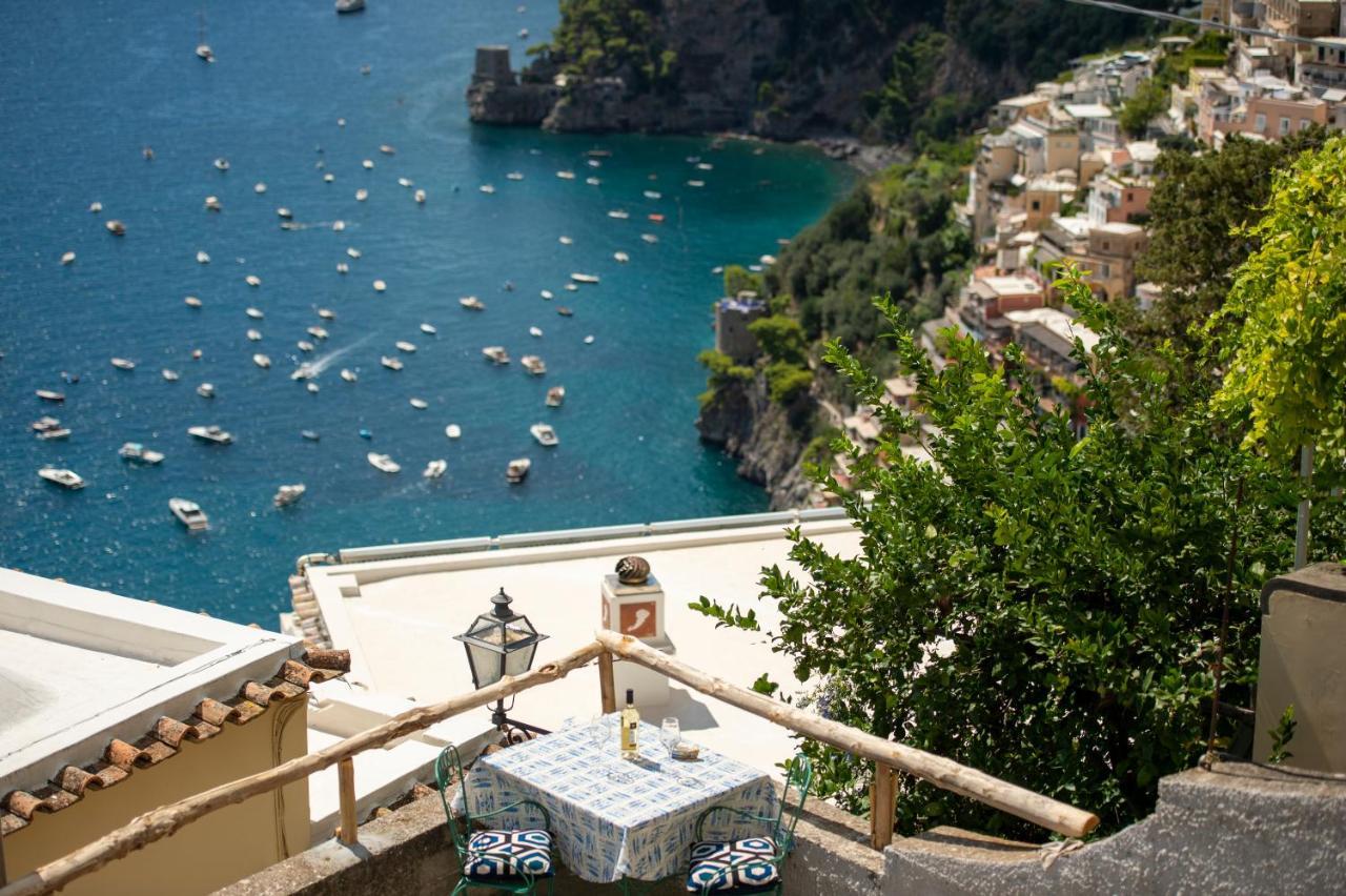 Aria Di Mare,Near Elevator, Few Steps, Parking, Garden Lägenhet Positano Exteriör bild