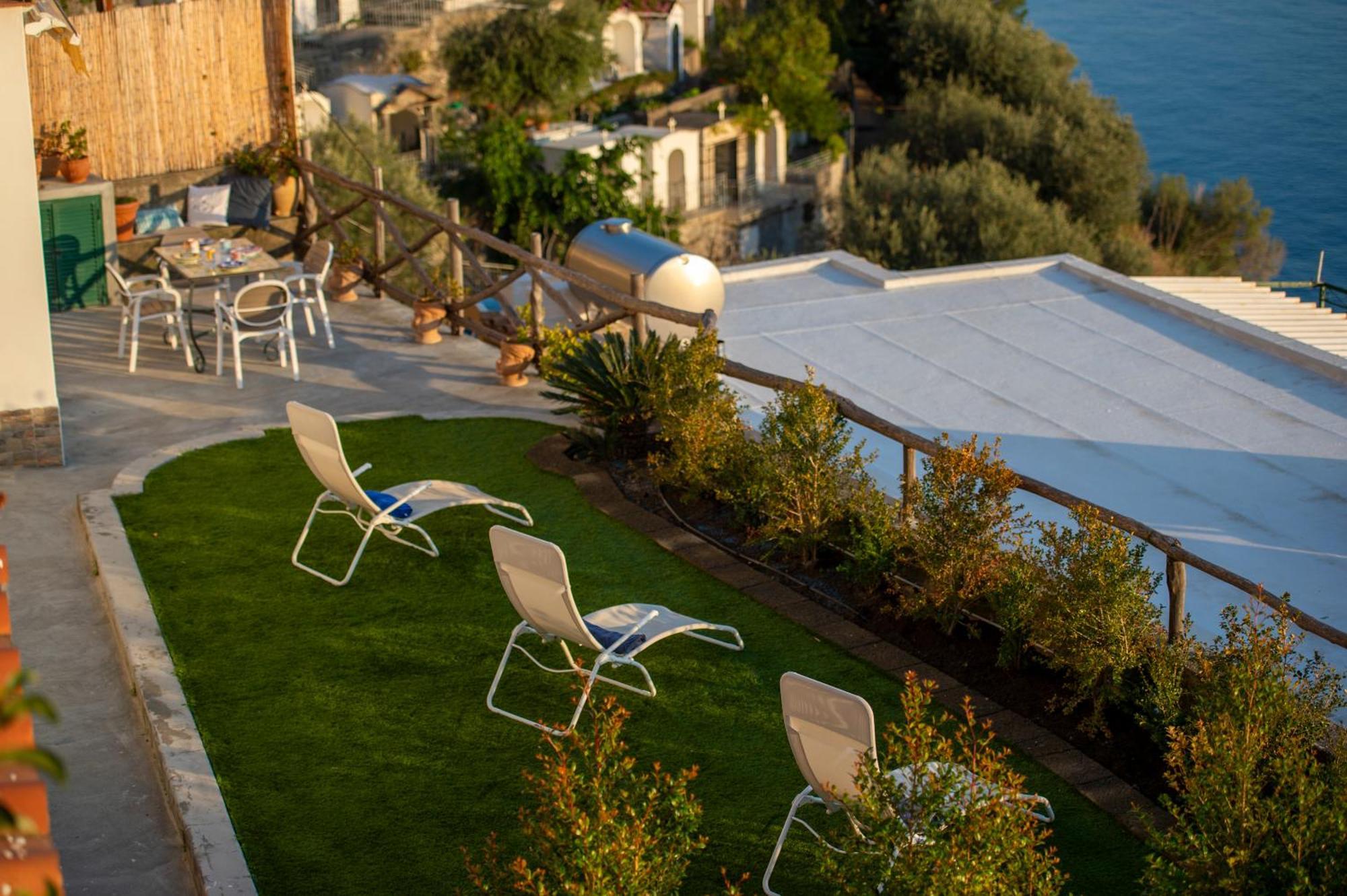 Aria Di Mare,Near Elevator, Few Steps, Parking, Garden Lägenhet Positano Exteriör bild
